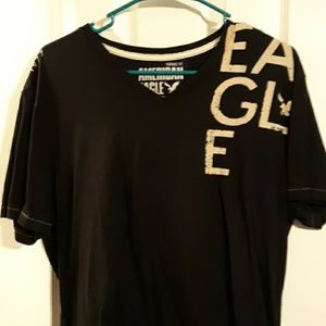 Vintage American eagle V-neck